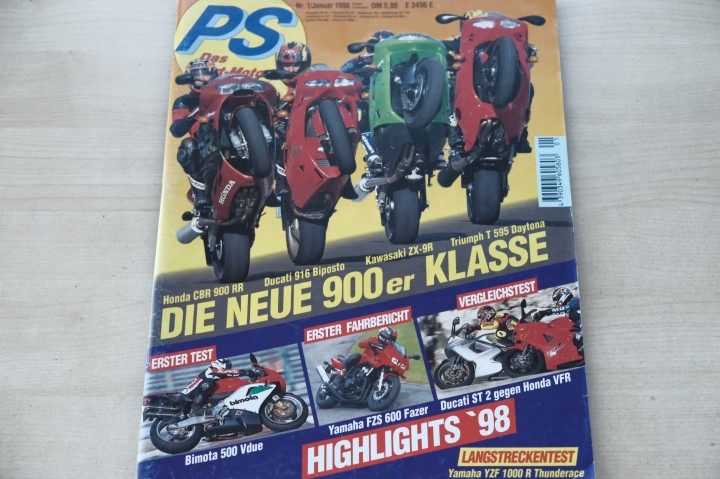 PS Sport Motorrad 01/1998